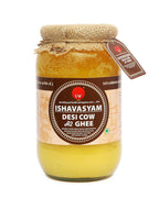 Isha Vasyam A2 Desi Ghee - Desi Gir Cow's Vedic Traditional Grassfed Ghee