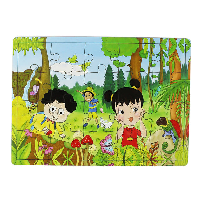 Matoyi Nature Walk Jigsaw Puzzle For Kids Hover Image