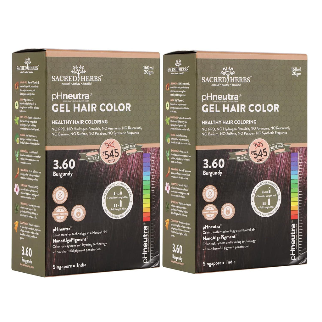 Natural Black Hair Color Gel 180ml Ammonia-Free Organic Long-Lasting