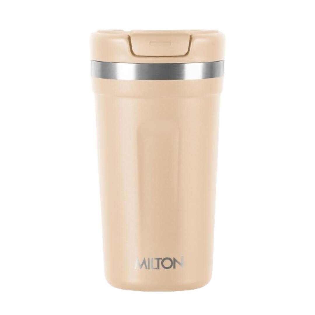 Milton Corral Thermosteel Insulated Coffee Mug Tumbler - 400ml (Cream)