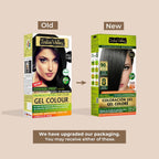 Indus Valley Natural Gel Hair Color Black 220ml Ammonia PPD Free