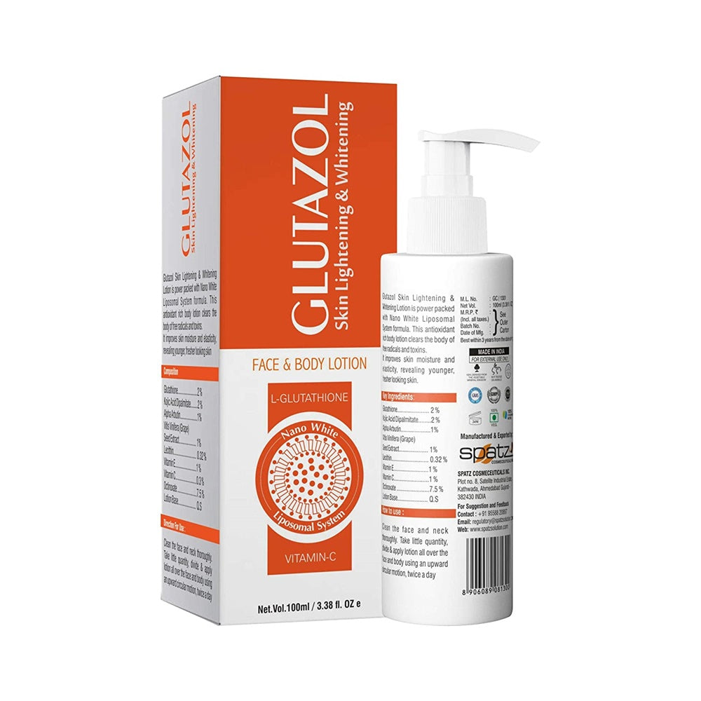 Glutazol Skin Lightening & Whitening Face & Body Lotion