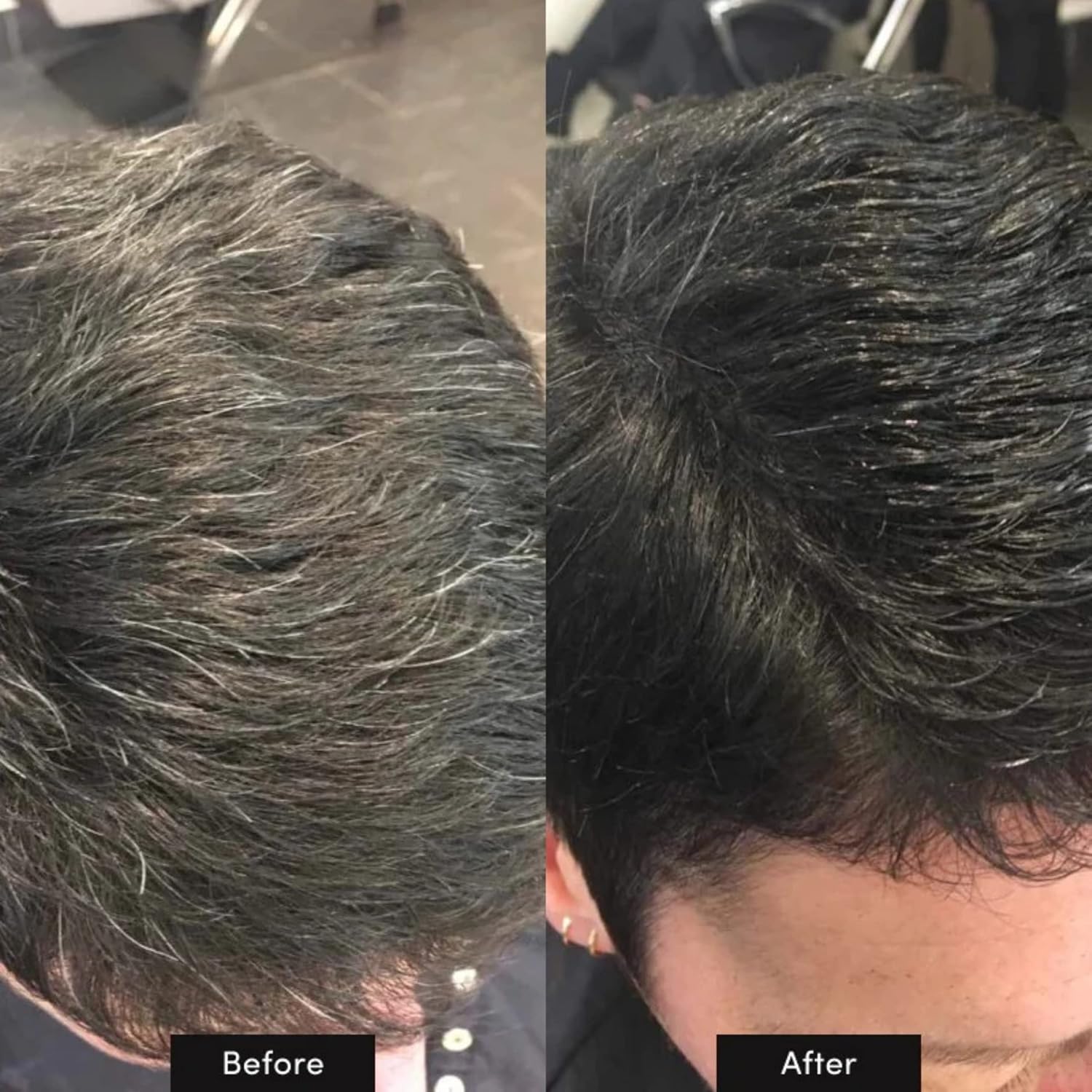 Kokila Natural Black Hair Color Shampoo 400ml No Ammonia Paraben-Free