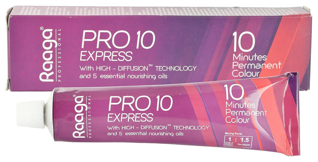 Raaga Professional Pro 10 Hair Color - Dark Brown, 3, 90 g