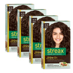 Streax Burgundy Hair Color 3.16 with Argan & Walnut Oil 100% Grey Coverage