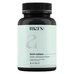 Mars By GHC Hair Biotin Tablets with Keratin, Amino Acids, Grape Seed