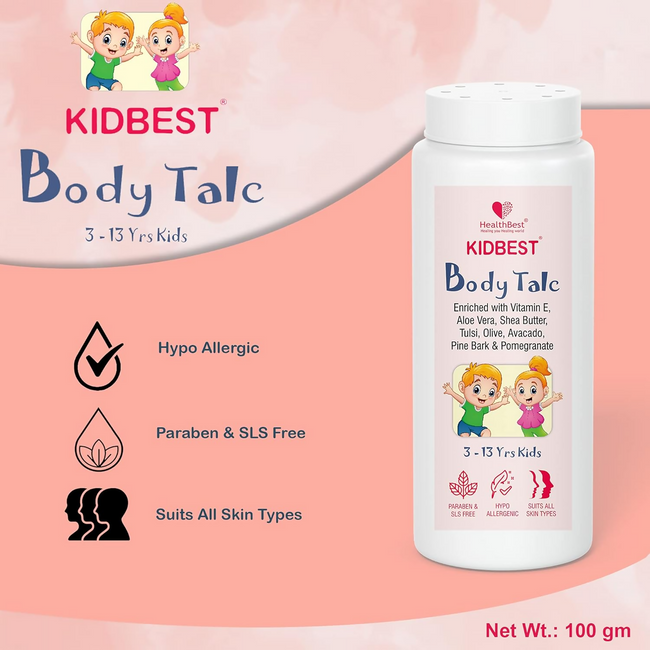 HealthBest Kids Best Body Powder Main Image
