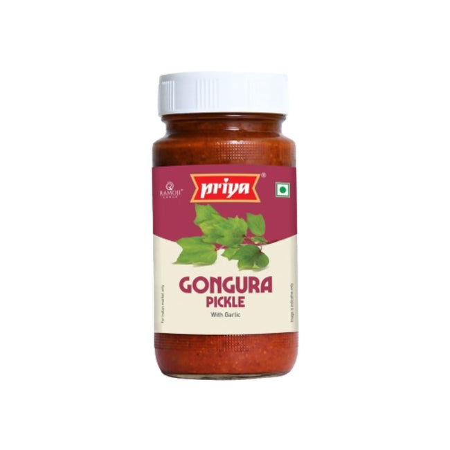 Priya Gongura Pickle with Garlic Hover Image