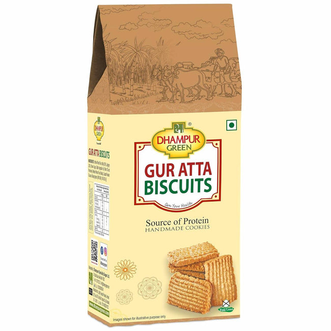 Dhampur Green Gur Atta Biscuit Hover Image