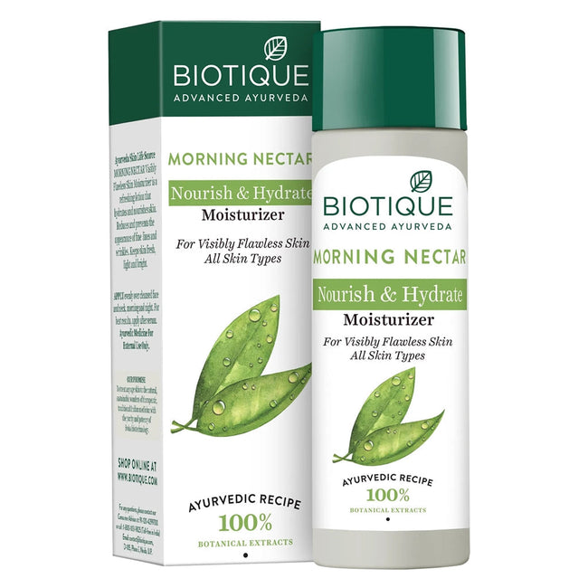 Biotique Bio Morning Nectar Visibly Flawless Skin Moisturizer Hover Image