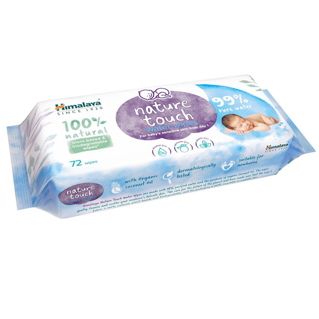 Himalaya Herbals Nature Touch Water Wipes Main Image
