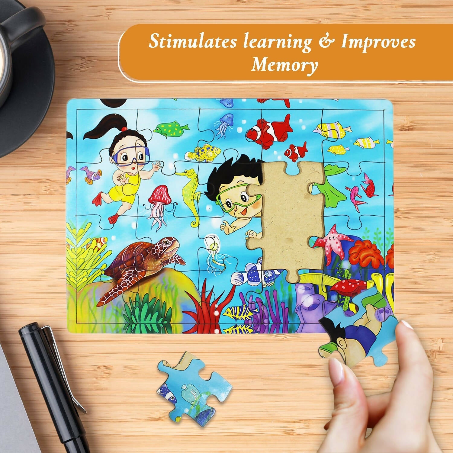 Matoyi Marine World Jigsaw Puzzle For Kids