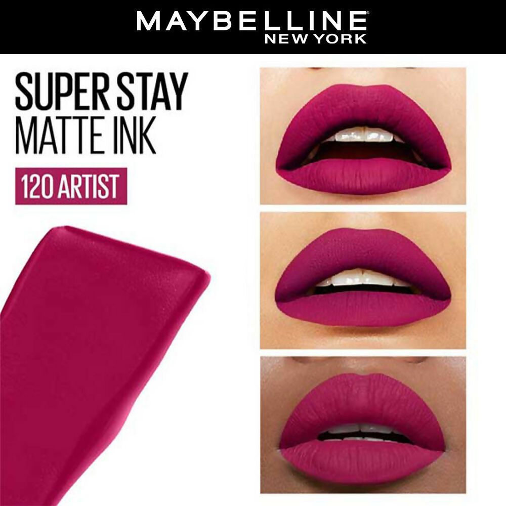 Maybelline New York Super Stay Matte Ink Liquid Lipstick - 120 Artist