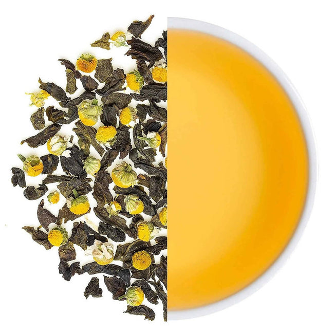 Teabox Organic Chamomile Green Tea Loose Leaves Main Image