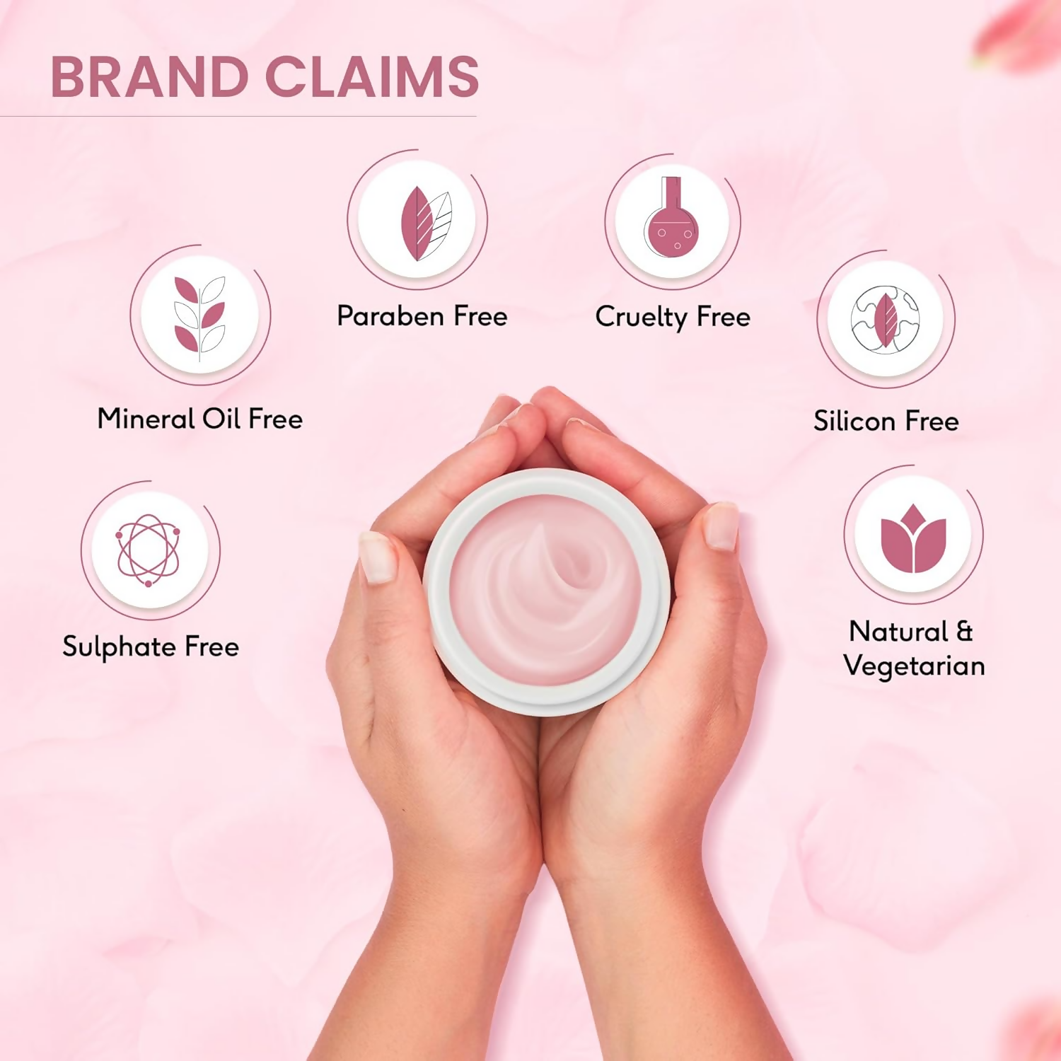 Enn Rose Ultra Light Hydrating Gel Face Cream Moisturizer For Soft & Glowing Skin With Rose Oil