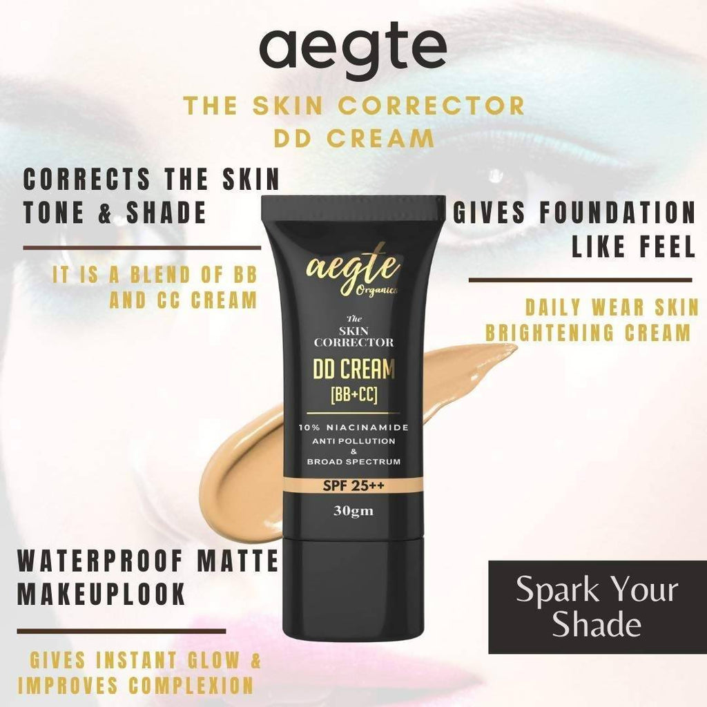 Aegte Organics The Skin Corrector DD Cream (BB+CC)