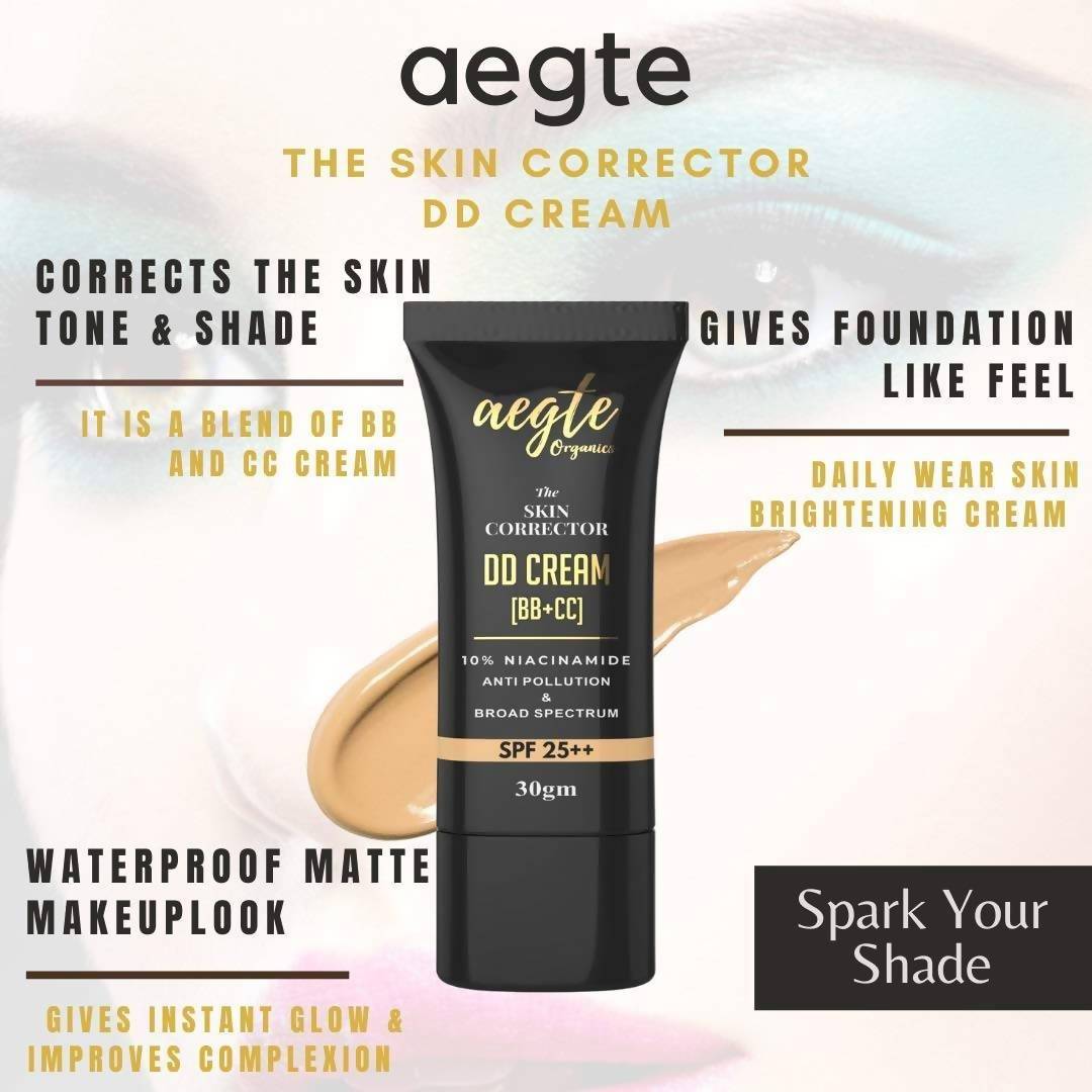 Aegte Organics The Skin Corrector DD Cream (BB+CC)