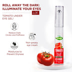 VI-JOHN Prakritik Tomato Under Eye Gel, Reduces Dark Circles, Puffiness,Fine Lines 100% Bioactives