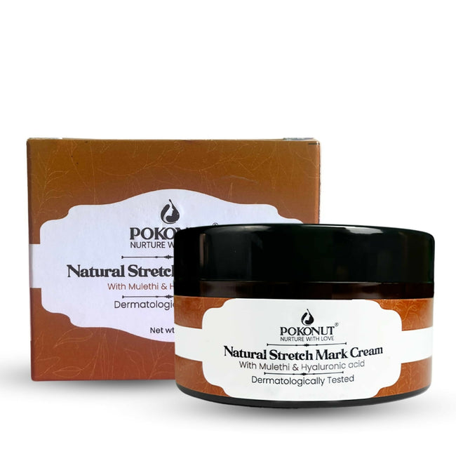 Pokonut Natural Stretch Mark Cream Hover Image