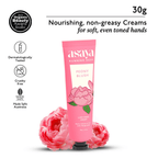 Asaya Peony Floral Hand Cream Softens Dry, Rough Hands For Men & Women