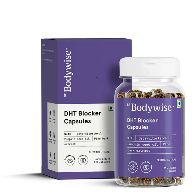 BeBodywise DHT Blocker Capsules For Anti Hair Fall Hover Image