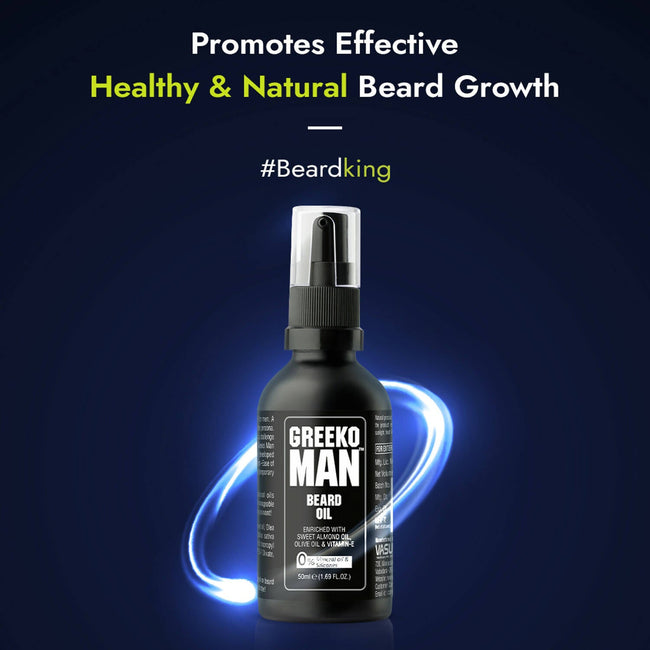 Vasu Healthcare Greeko Man Beard Oil Main Image
