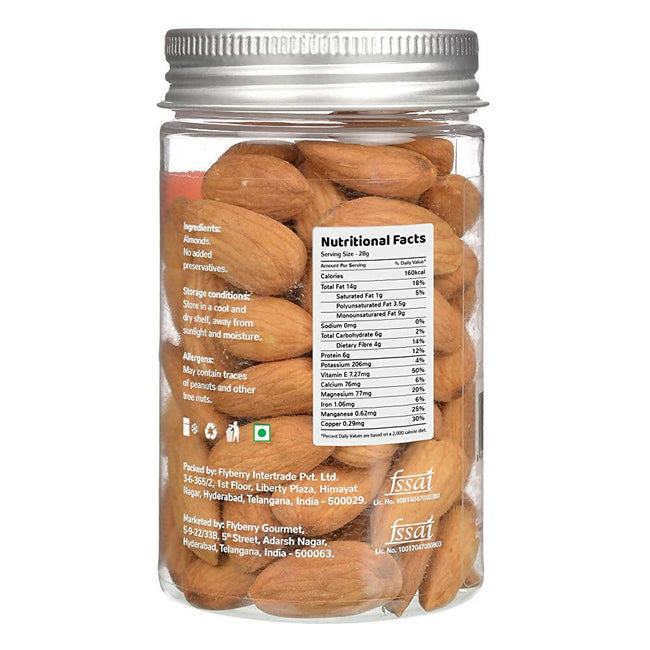 Flyberry Gourmet Premium Almonds Main Image