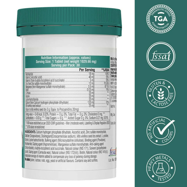 Swisse Vegan Collagen Builder with Biotin & Vitamin C Main Image