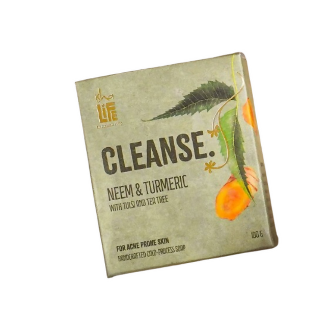 Isha Life Cleanse. Neem And Turmeric With Tulsi And Tea Tree Handcrafted Soap Main Image