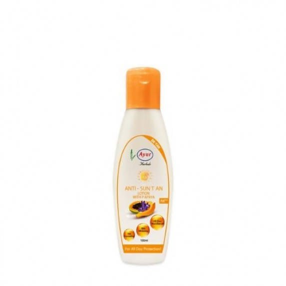 Ayur Herbals Anti-Sun Tan Lotion With Papaya Hover Image
