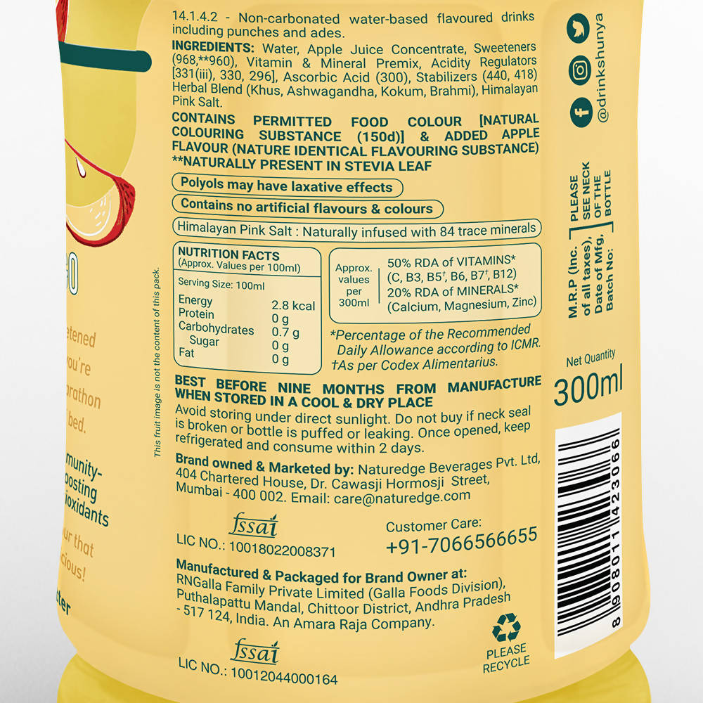 Shunya Go Zappy Apple