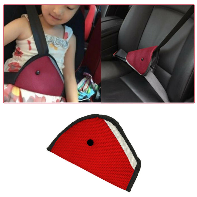 Safe-O-Kid Car Safety Essential, Seat Belt Holder/Shortener For Toddlers- Red Main Image
