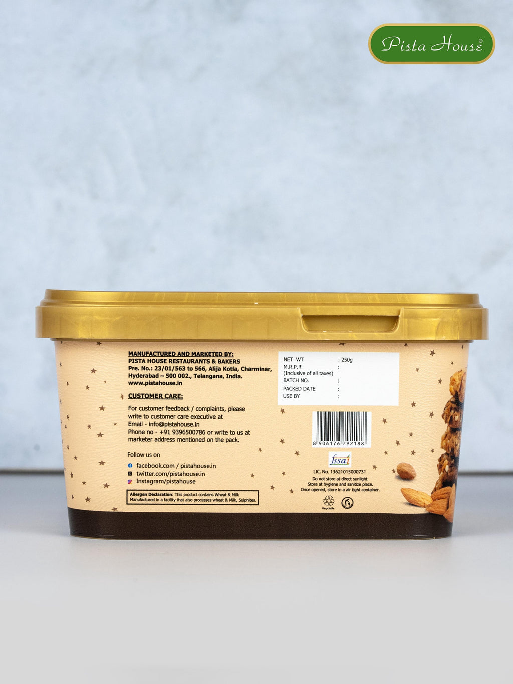 Pista House Butter Almond Cookies Premium