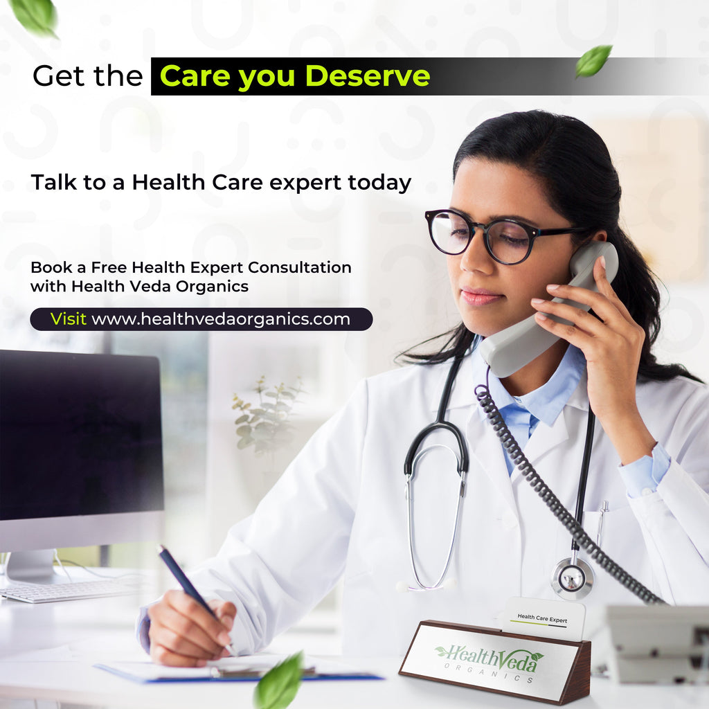 Health Veda Organics Plant Based Eye Care Supplements Tablets