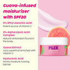 PLIX The Plant Fix 24k Guava Gold Lightweight Face Serum and Moisturizer Combo