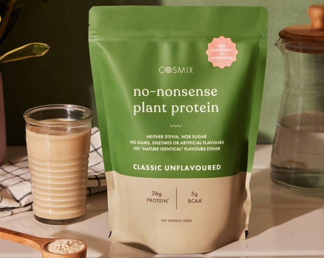 Cosmix No Nonsense Plant Protein Classic Unflavoured Main Image