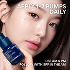 Innisfree 1% Retinol Green Tea VEGAN PDRN Ampoule - Anti-Aging, Brightening & Skin-Soothing Serum