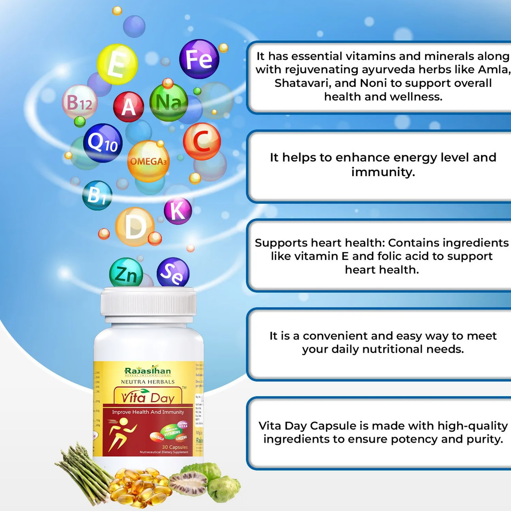 Rajasthan Herbals Neutra Herbals Vita Day Capsules
