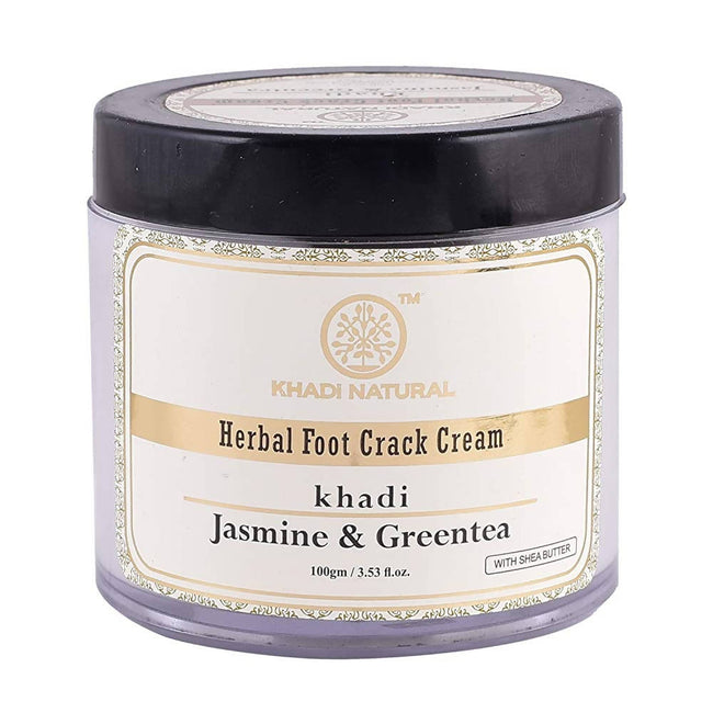 Khadi Natural Jasmine & Green Tea Herbal Foot Crack Cream Hover Image