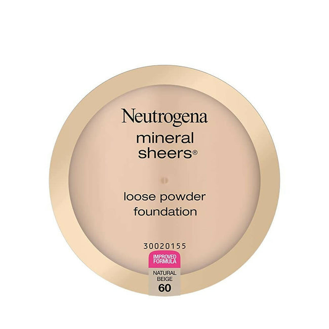 Neutrogena Mineral Sheers Loose Powder Foundation, Natural Beige 60 Hover Image