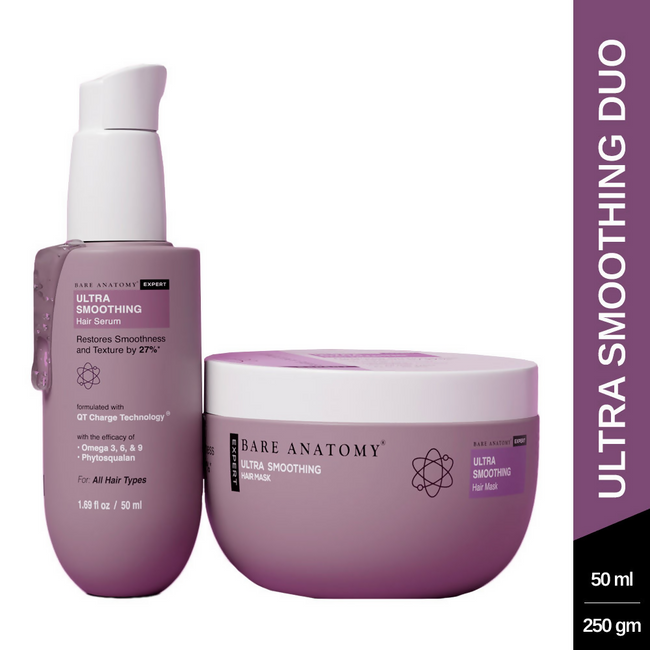 Bare Anatomy Expert Ultra Smoothing Hair Mask & Serum Duo Main Image