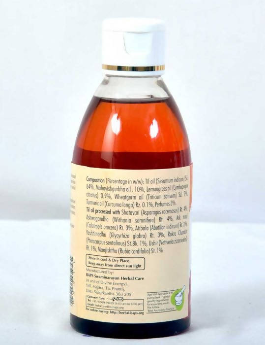 Baps Amrut Body Massage Oil