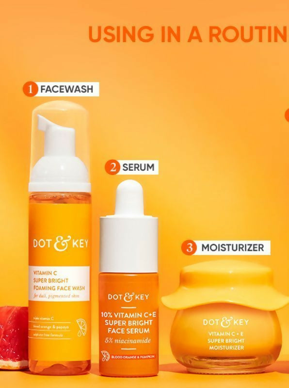 Dot & Key CSM (Cleanser, Serum, Moisturizer) Vitamin C Combo