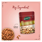 Happilo Roasted & Lightly Salted Premium Californian Almonds