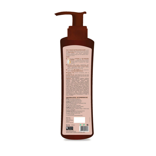 VLCC Cocoa Butter Detan Glow Body Lotion Main Image