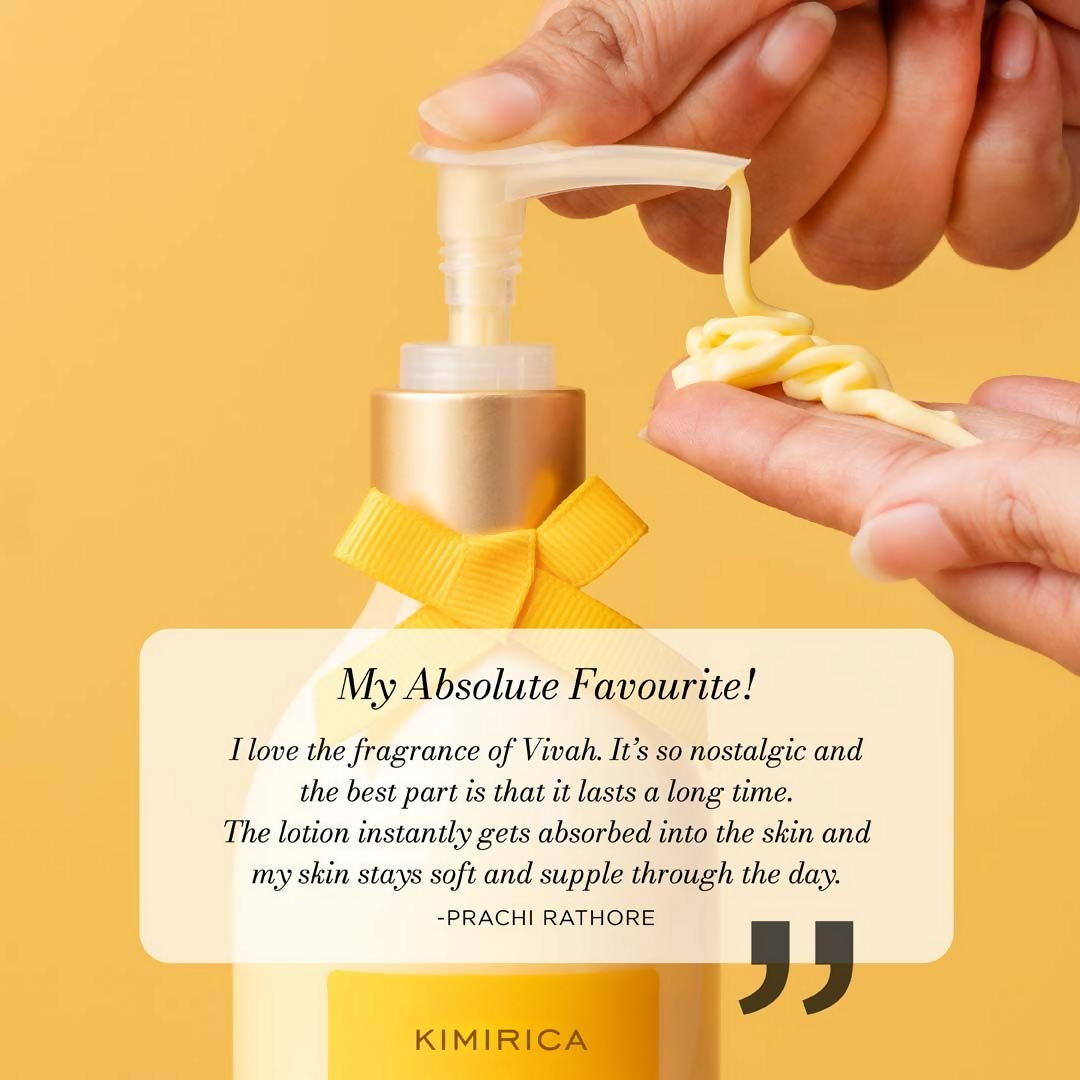 Kimirica Vivah Body Lotion Infused With Marigold And Turmeric