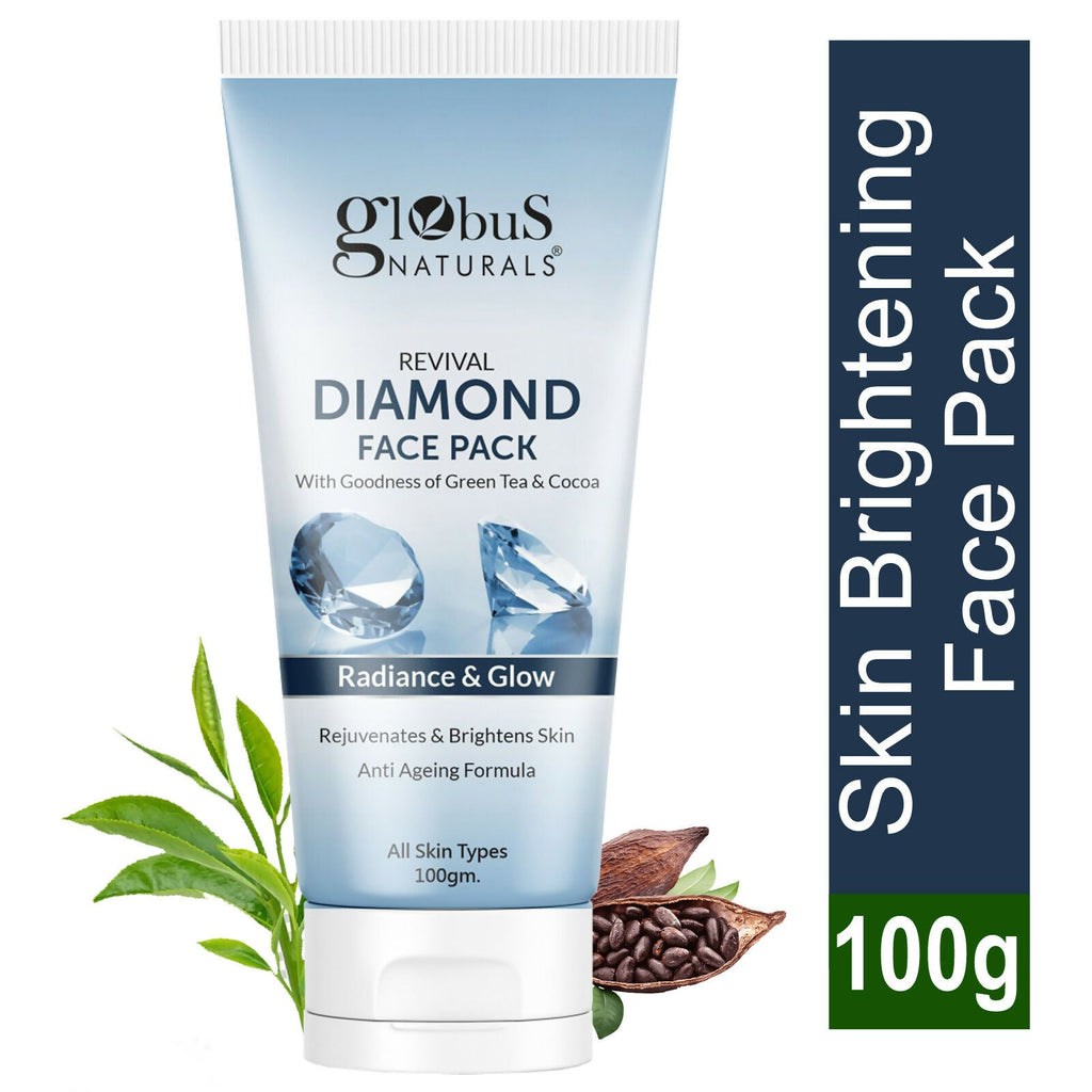 Globus Naturals Revival Diamond Face Pack, Natural & Ayurvedic Formula