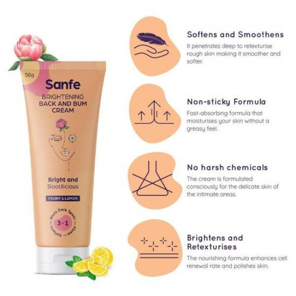 Sanfe Intimate Lightening Serum With Orange Peel + Brightening Back And Bum Cream Main Image