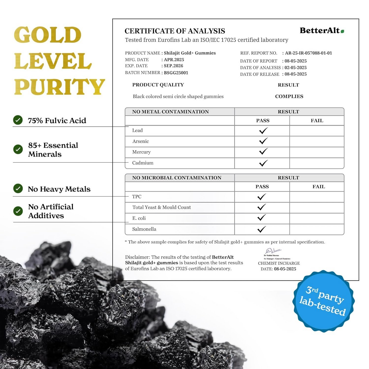 Better Alt Gold+ Sj Gummies