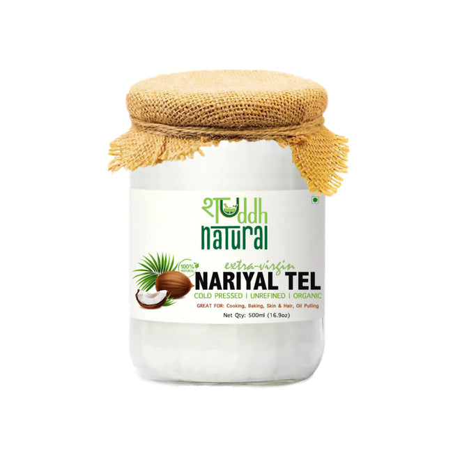 Shuddh Natural Coconut Oil Cold Pressed Hover Image